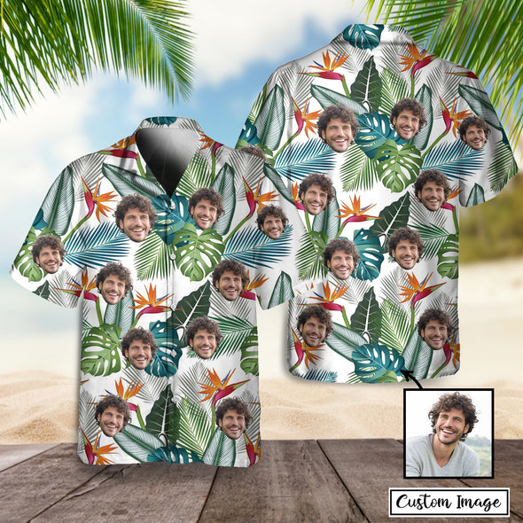 Customized Man's Face Hawaiian Shirt - PP -AV0512221