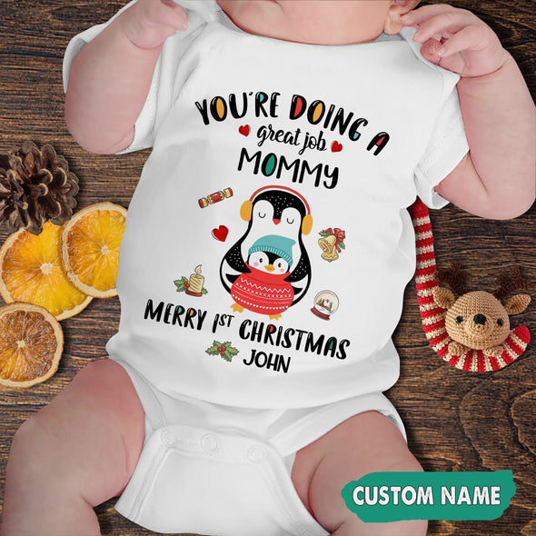 Personalized Gift For Mommy You Are Doing A Great Job Baby Onesie - PP - AV2410223
