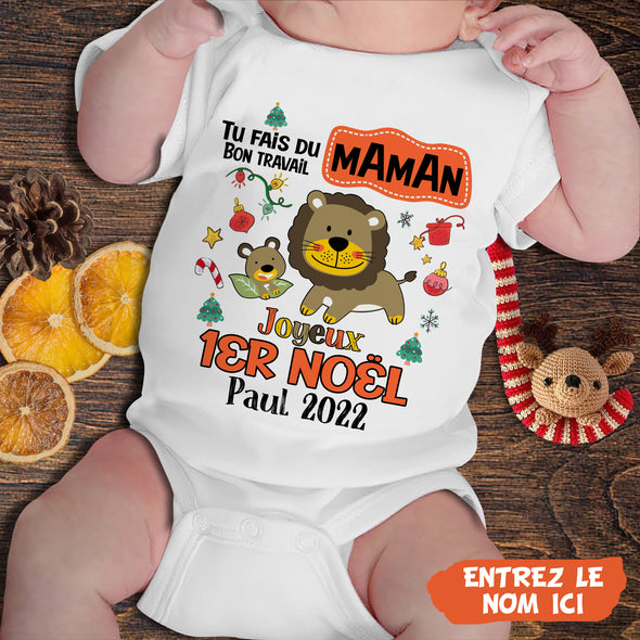 Cadeau Personnalisé Pour Maman Baby Onesie - PP - AV0211229