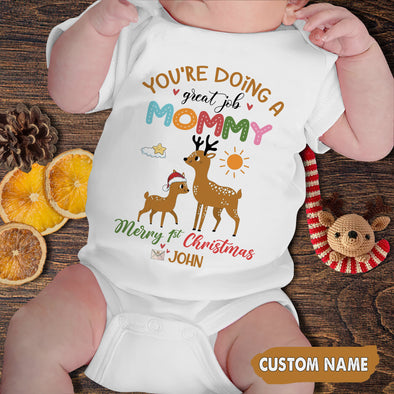 Personalized Gift For Mommy You Are Doing A Great Job Baby Onesie - PP - AV2510223