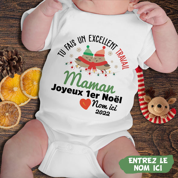 Cadeau Personnalisé Pour Maman Baby Onesie - PP - AV0411221