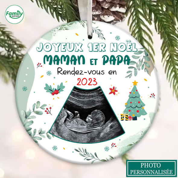 Cadeau Personnalisé Pour Maman & Papa Ornament PP - AV09112210