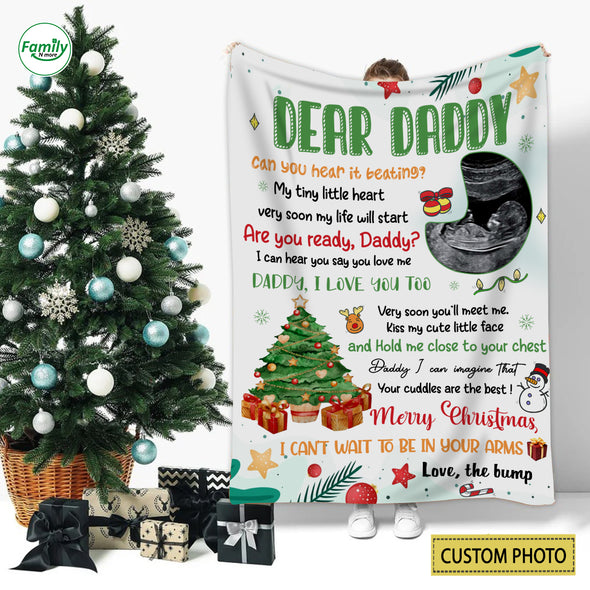 Personalized Gift For Future Daddy Your Cuddles Are The Best Blanket - PP - AV1010221