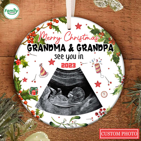 Personalized Gift For Future Grandma & Grandpa See You In 2023 Ornament_PP_AV0711225