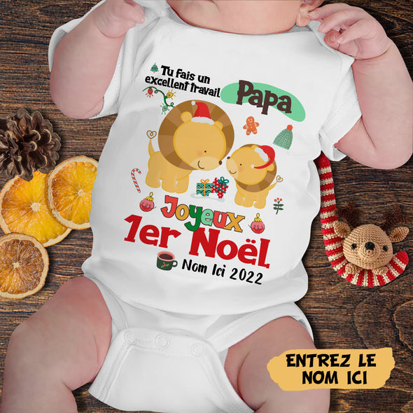 Cadeau Personnalisé Pour Papa Baby Onesie - PP - AV2710224-2