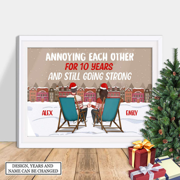 Personalized Gift For Couple Annoying Each Other Canvas PP - AV1410222