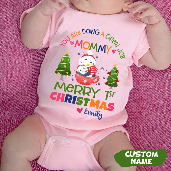 Personalized Gift For Mommy You Are Doing A Great Job Baby Onesie PP - AV08112212