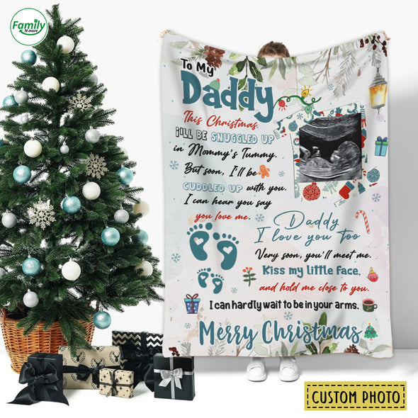 Personalized Gift For Future Daddy I Love You Blanket - PP - AV3110221