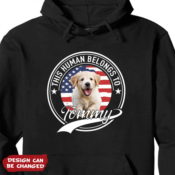Personalized Gift For Dog And Cat Lover This Human Belong To T-shirt, Hoodie, Sweatshirt PP-AV3011223