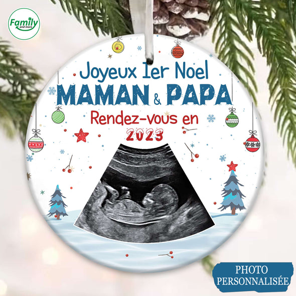 Cadeau Personnalisé Pour Maman & Papa Ornament PP - AV1111225