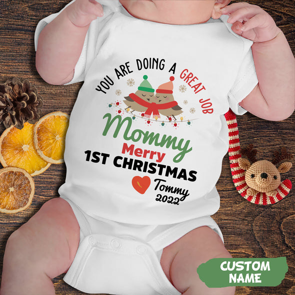 Personalized Gift For Mommy You Are Doing A Great Job Baby Onesie PP - AV0411222