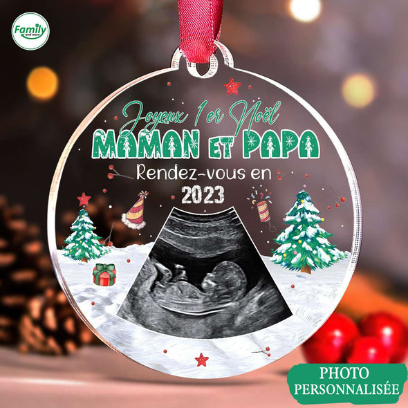 Cadeau Personnalisé Pour Maman & Papa Ornament PP - AV1111227