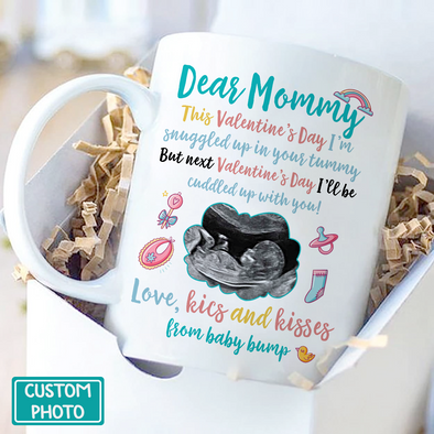 Personalized Gift For Future Mommy Happy Valentine's Day Mug - PP_AV211223