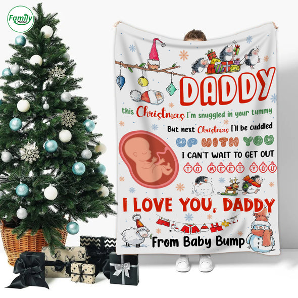 Gift For Future Daddy I Love You Blanket - PP - AV2510222