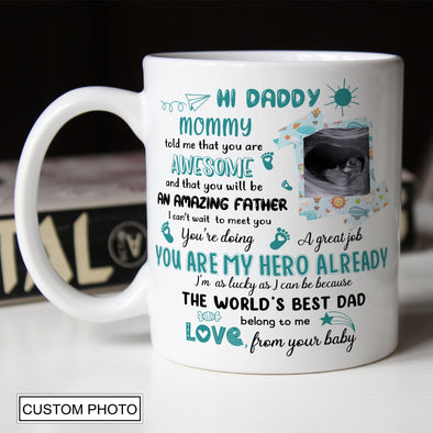 Personalized Gift For Future Daddy You Are My Hero Already PP - AV20107223