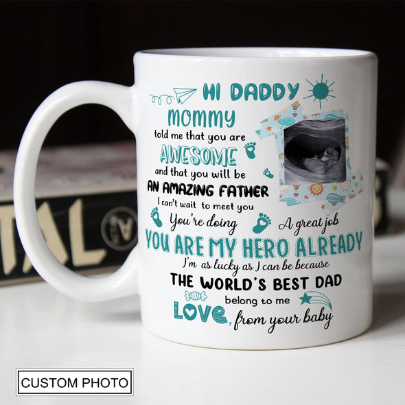 Personalized Gift For Future Daddy You Are My Hero Already PP - AV20107223