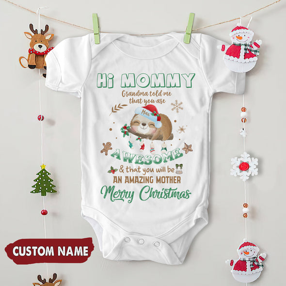 Personalized Gift For Mommy You Are Doing A Great Job Baby Onesie - PP - AV0510222