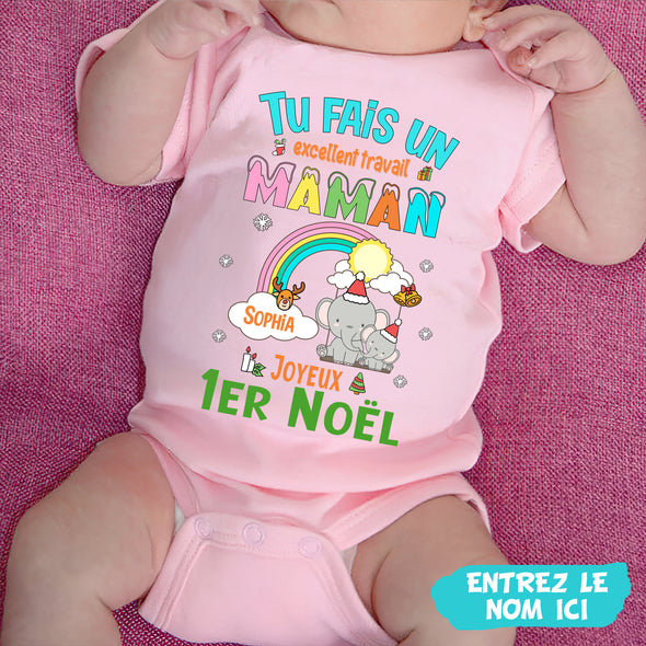 Cadeau Personnalisé Pour Maman Baby Onesie - PP - AV0811224