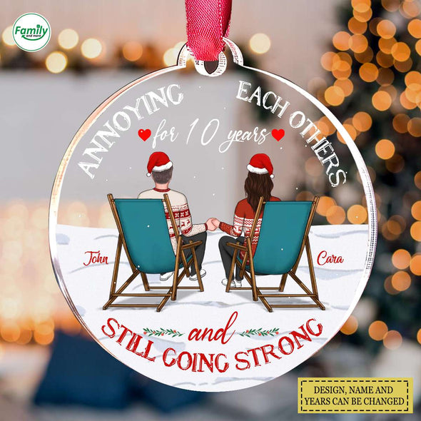Personalized Gift For Couple Annoying Each Other Ornament_PP_AV1810221