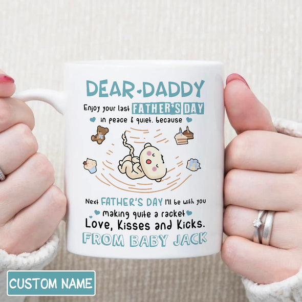 Personalized Gift For Future Daddy Enjoy Your Last Father's Day PP - AV2607223
