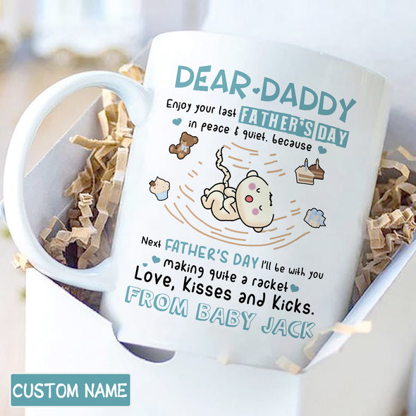 Personalized Gift For Future Daddy Enjoy Your Last Father's Day PP - AV2607223