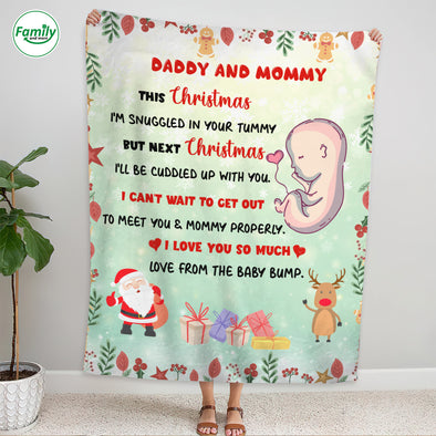 Gift For Daddy And Mommy I Love You So Much Blanket - NT - HB1909221