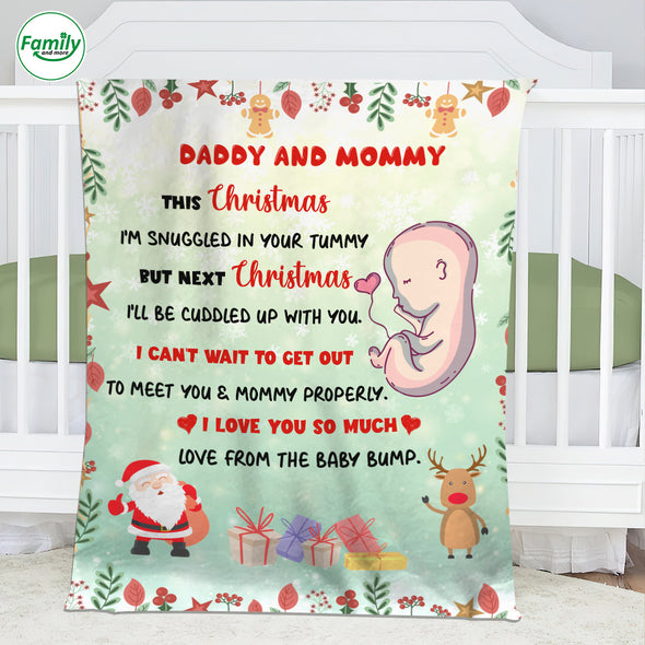Gift For Daddy And Mommy I Love You So Much Blanket - NT - HB1909221