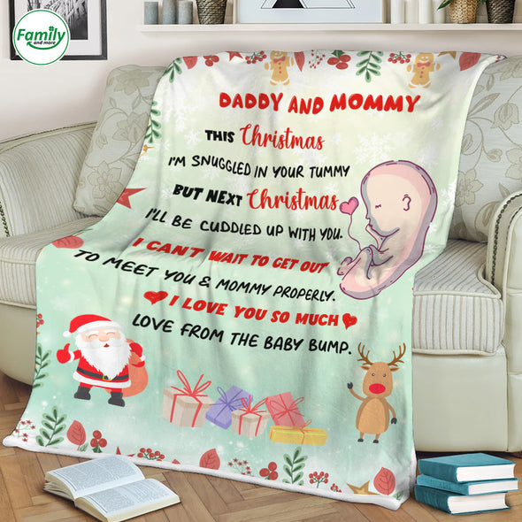 Gift For Daddy And Mommy I Love You So Much Blanket - NT - HB1909221
