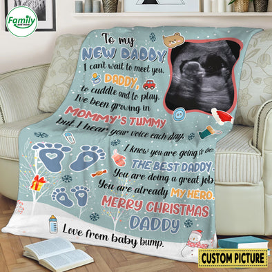 Personalized Gift For Future Daddy You Are Going To Be The Best Dad Blanket - NT - HB2609221