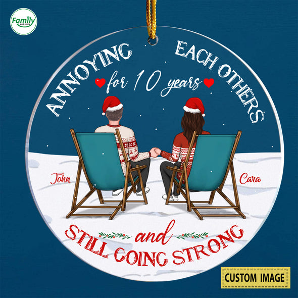 Personalized Gift For Couple Annoying Each Other Ornament_PP_AV1810221