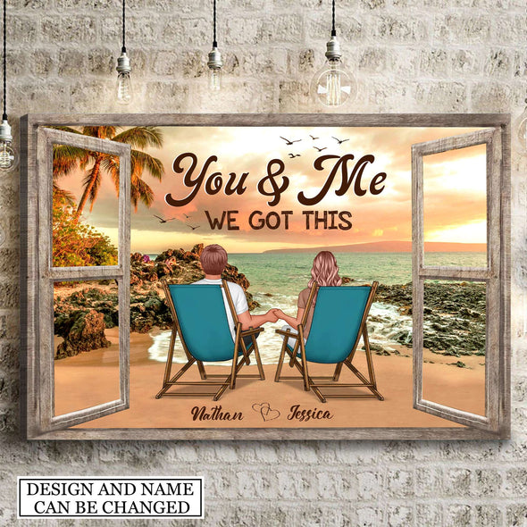 Gift For Couple We Got This Framed Canvas - PP - AV2007224
