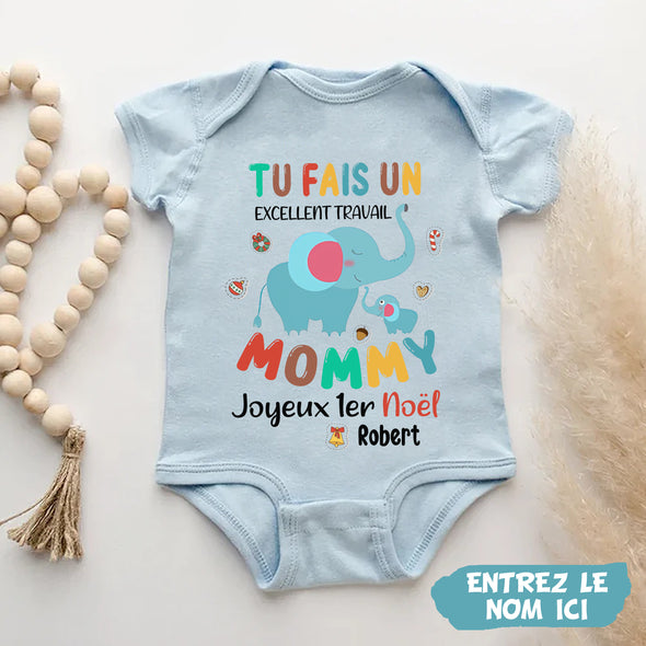 Cadeau Personnalisé Pour Maman Baby Onesie - PP - AV0711229