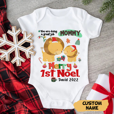 Personalized Gift For Mommy You Are Doing A Great Job Baby Onesie - PP - AV2710223-1