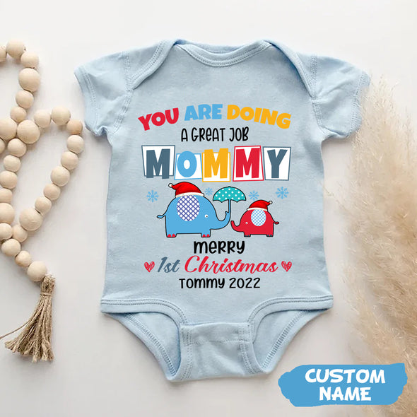Personalized Gift For Mommy You Are Doing A Great Job Baby Onesie PP - AV08112215