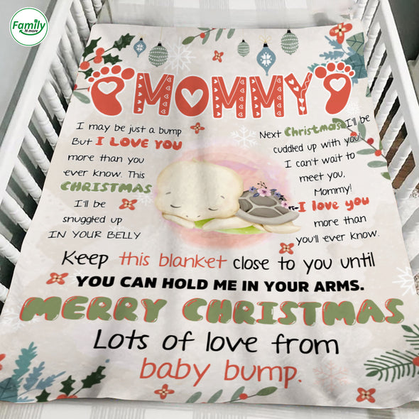 Gift For Mommy Merry Christmas Blanket - PP - AV2111222