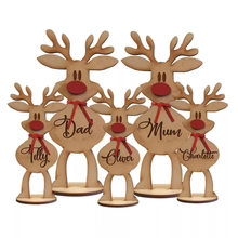 Personalised Freestanding Reindeer-090922