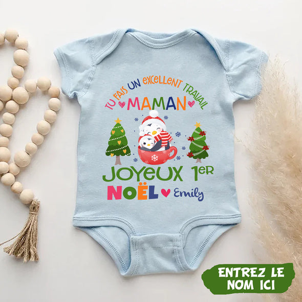 Cadeau Personnalisé Pour Maman Baby Onesie - PP- AV08112213