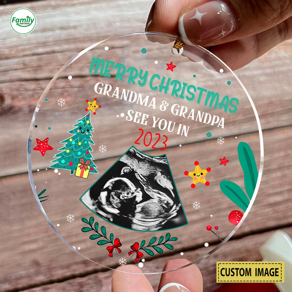 Personalized Gift For Future Grandma & Grandpa See You In 2023 Ornament_PP_AV0411228