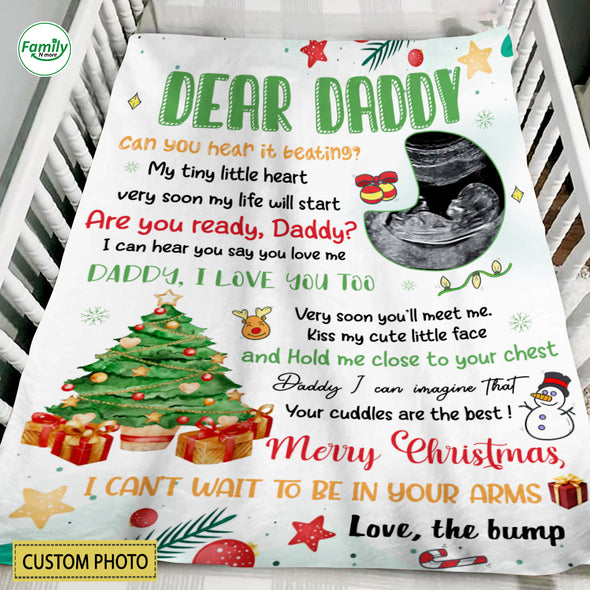 Personalized Gift For Future Daddy Your Cuddles Are The Best Blanket - PP - AV1010221