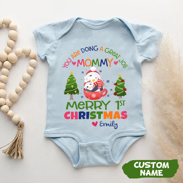 Personalized Gift For Mommy You Are Doing A Great Job Baby Onesie PP - AV08112212