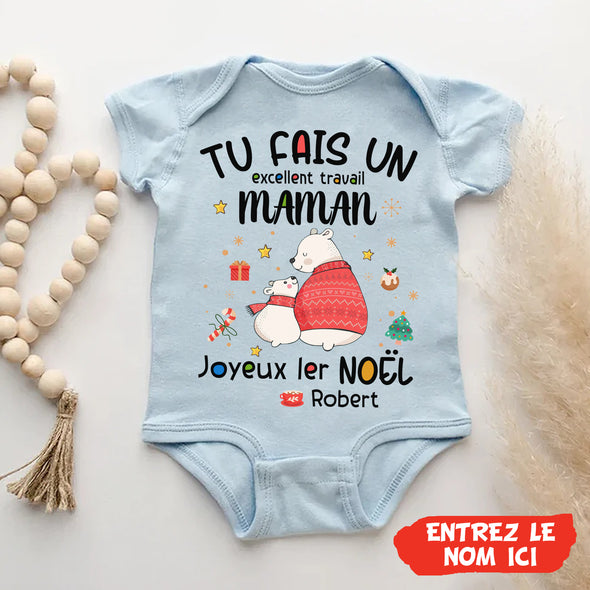 Cadeau Personnalisé Pour Maman Baby Onesie - PP - AV0711227