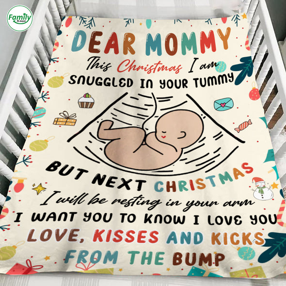 Gift For Future Mommy I Love You Too Blanket - PP - AV1811222