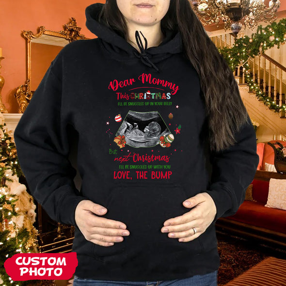 Personalized Gift For Future Mommy I'll Snuggled Up In Your Belly T-shirt, Hoodie, Sweatshirt PP-AV2311221