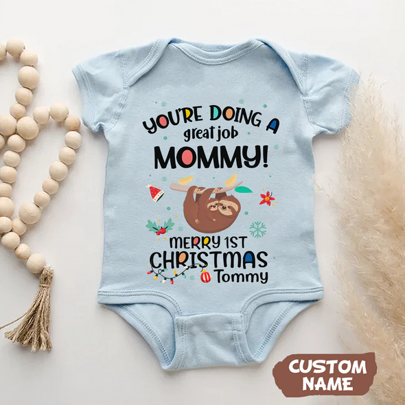 Personalized Gift For Mommy You Are Doing A Great Job Baby Onesie PP - AV14112213