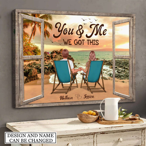 Gift For Couple We Got This Framed Canvas - PP - AV2007224