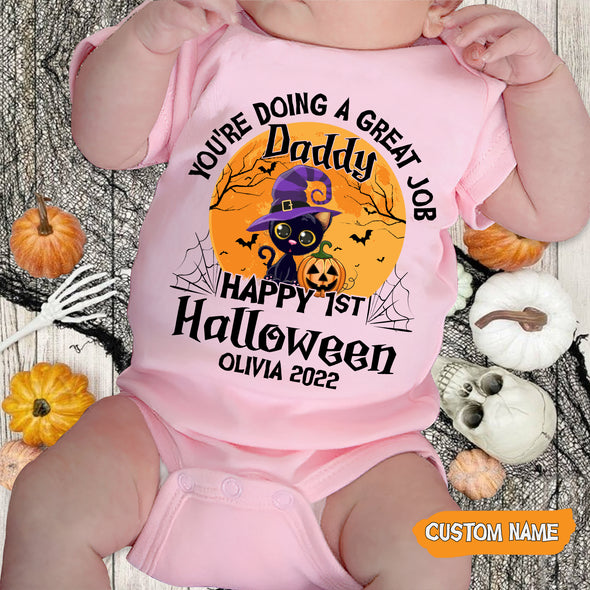 Personalized Gift For Daddy You Are Doing A Great Job Onesie - AD-AV2609224
