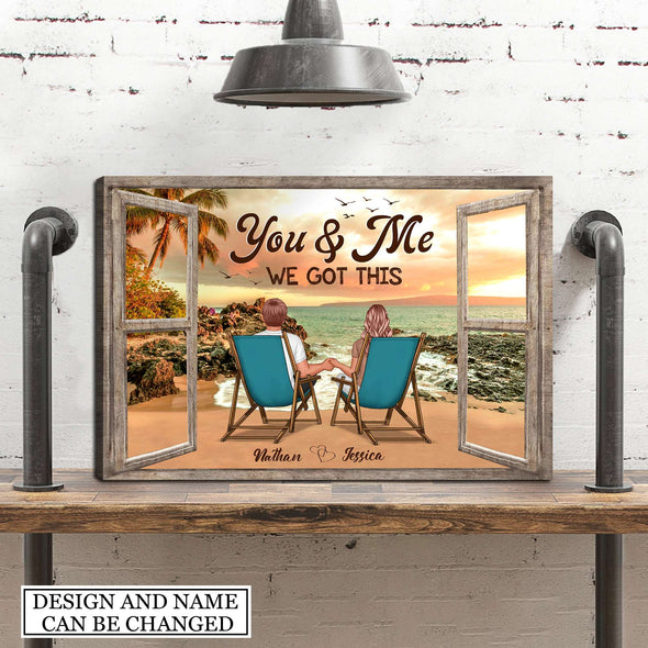 Gift For Couple We Got This Framed Canvas - PP - AV2007224