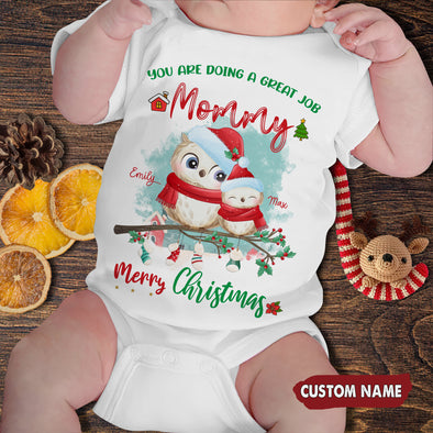 Personalized Gift For Mommy You Are Doing A Great Job Baby Onesie - PP - AV0310223