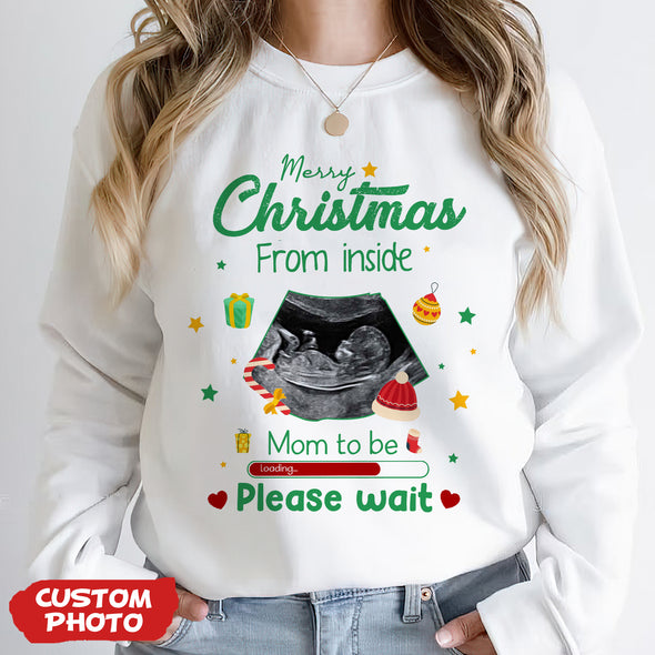 Personalized Gift For Future Mom Merry Christmas T-shirt, Hoodie, Sweatshirt PP-AV2211226