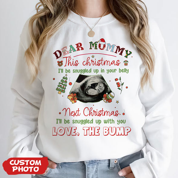 Personalized Gift For Future Mommy I'll be Snuggled Up With You T-shirt, Hoodie, Sweatshirt PP-AV2211227